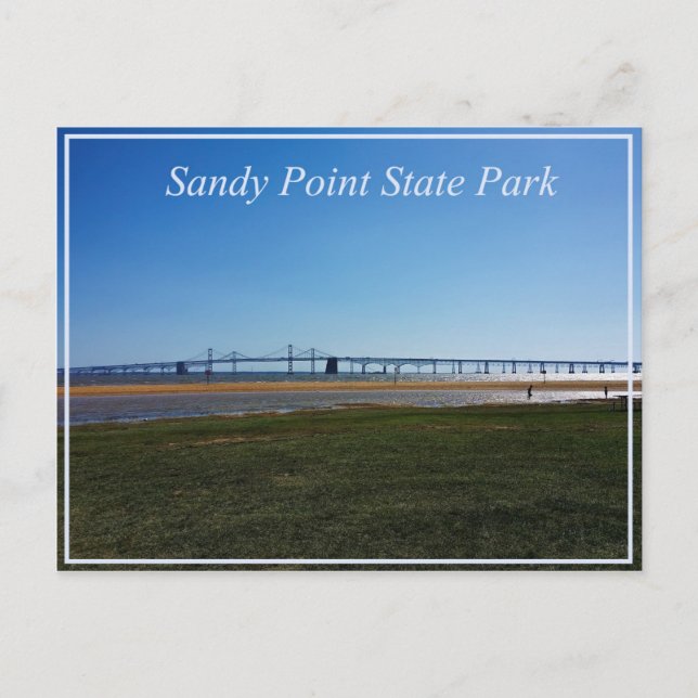 Carte Postale Sandy Point State Park (Devant)