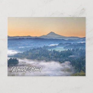 Carte Postale Sandy River & Mount Hood, Oregon, USA