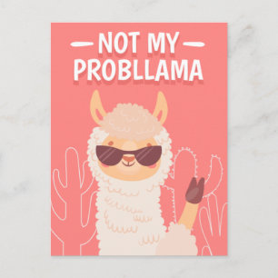 Carte Postale Sans Probllama