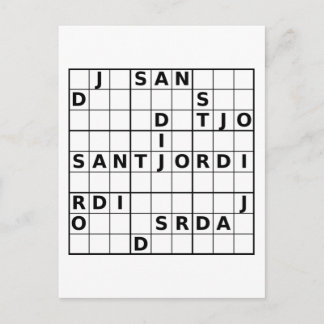 Carte Postale Sant Jordi doku
