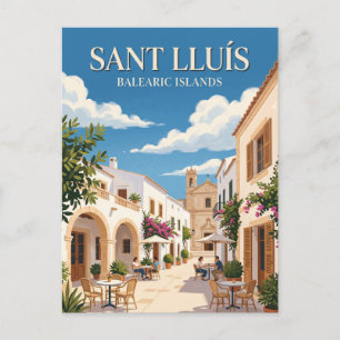 Carte Postale Sant Lluís Espagne