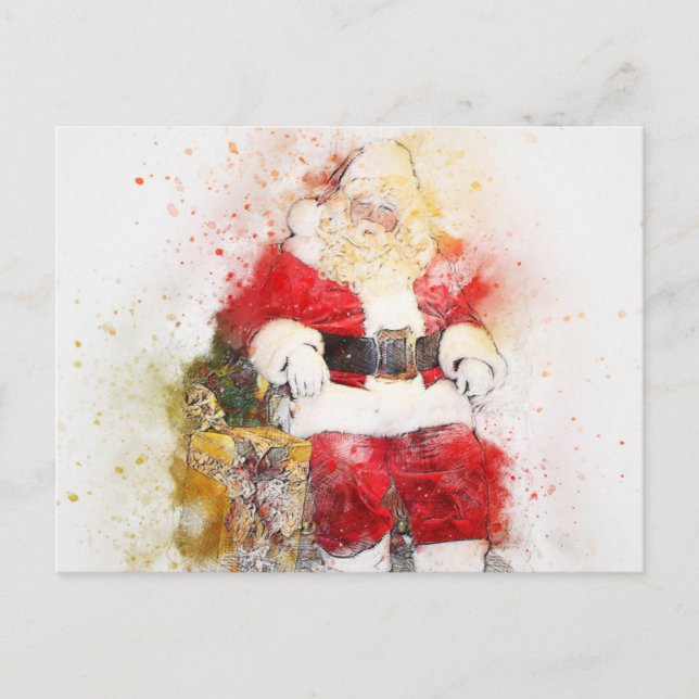 Carte Postale Santa Claus (Devant)