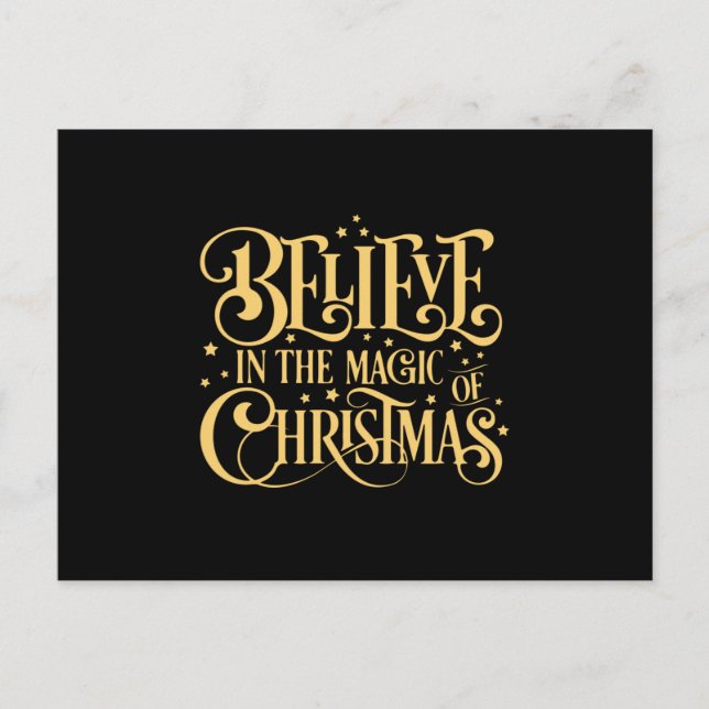 Carte Postale Santa Claus Cool de Noël Funny Geek idée cadeau (Devant)