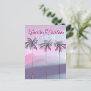 Carte Postale Santa Monica Californie