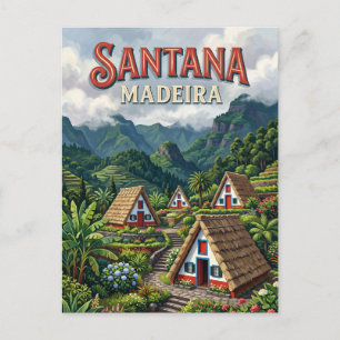 Carte Postale Santana Portugal