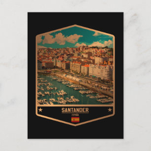 Carte Postale Santander