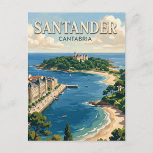Carte Postale Santander Espagne