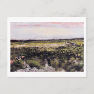 Carte Postale Santé avec brouette, Vincent van Gogh