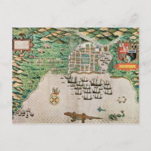 Carte Postale Santiago, Cap-Vert, 1589 2