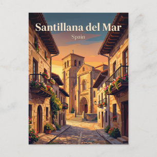 Carte Postale Santillana del Mar Espagne
