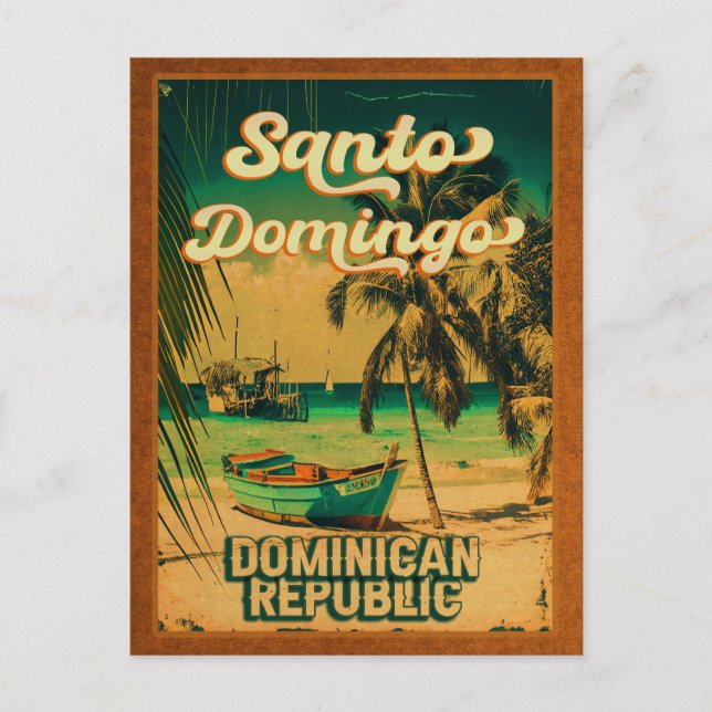 Carte Postale Santo Domingo République Dominicaine - Souvenirs R (Devant)