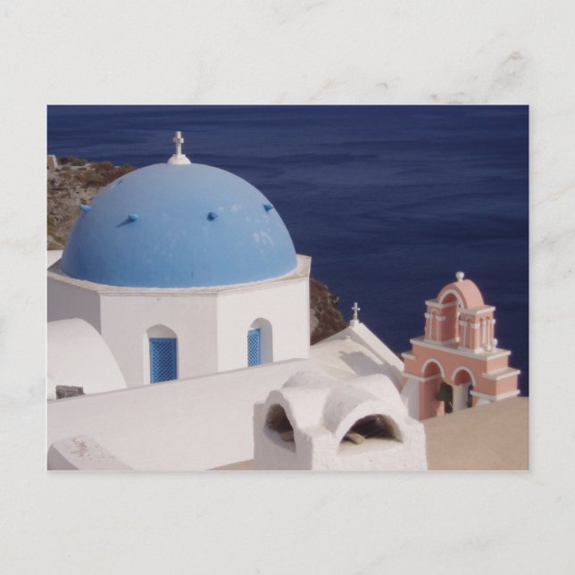 Carte Postale Santorin (Devant)