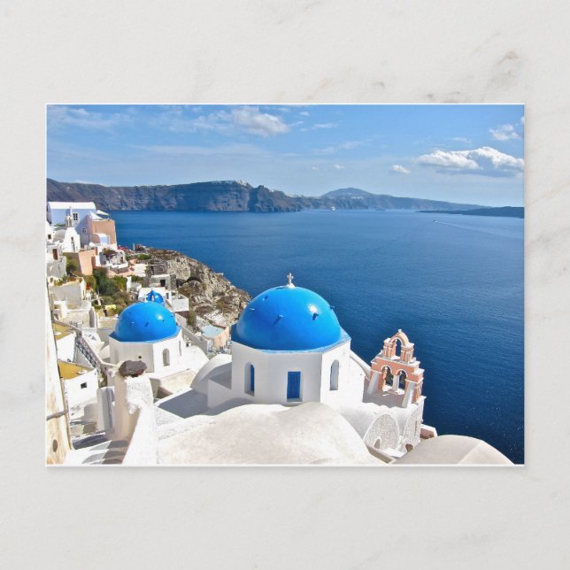 Carte Postale Santorin (Devant)
