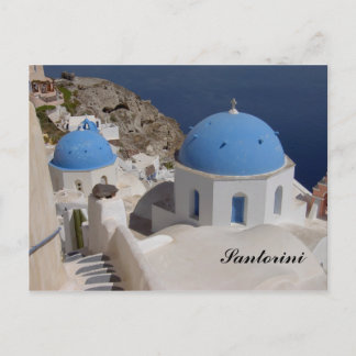 Carte postale Santorin