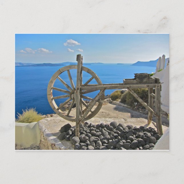 Carte Postale Santorin (Devant)