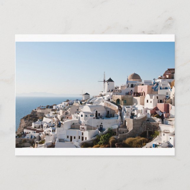 Carte Postale Santorin (Devant)