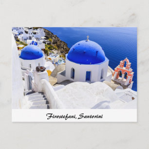 Carte Postale Santorin