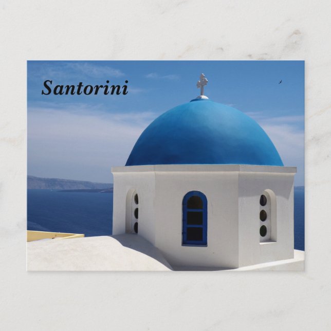 Carte Postale Santorin (Devant)