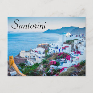 Carte Postale Santorin