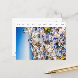 Carte Postale Santorin