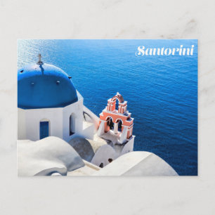 Carte postale Santorin