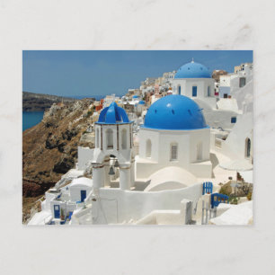 Carte postale Santorin 1