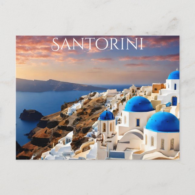 Carte Postale Santorin (6) (Devant)