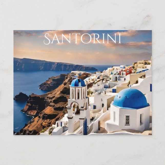 Carte Postale Santorin (8) (Devant)