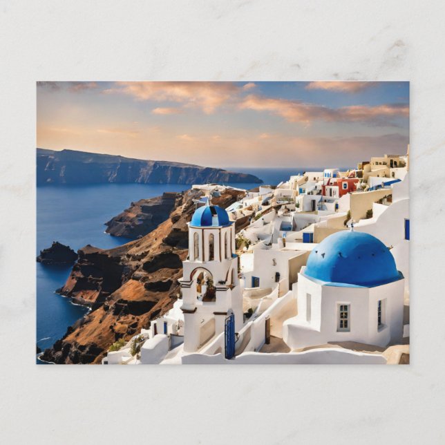 Carte Postale Santorin (9) (Devant)