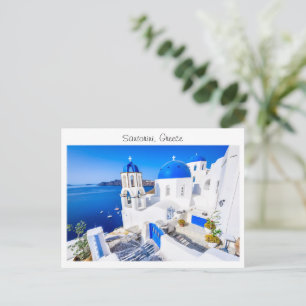 Carte Postale Santorin en Grèce