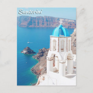 Carte Postale Santorin, Grèce
