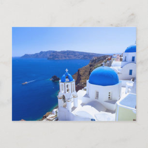 Carte Postale Santorin, Grèce