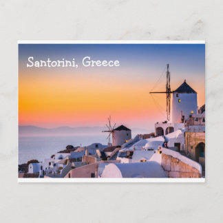 Carte Postale Santorin Grèce