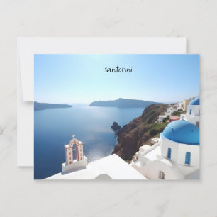 Carte Postale Santorin Grèce