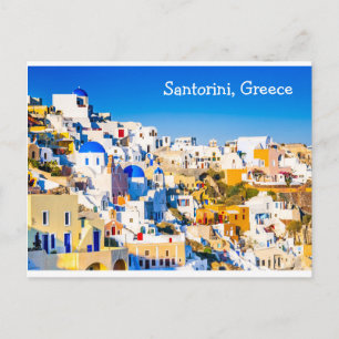 Carte Postale Santorin Grèce