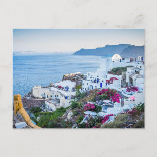 Carte Postale Santorin Grèce Maisons