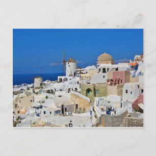 Carte Postale Santorin Oia