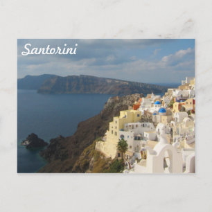 Carte Postale Santorin sous le soleil de l'après-midi