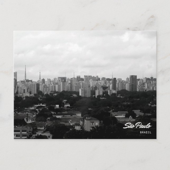 Carte Postale São Paulo (Devant)