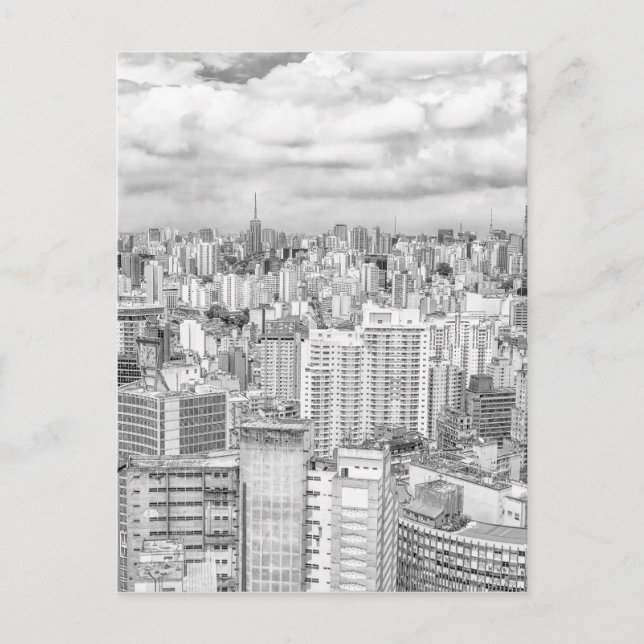 Carte Postale Sao Paulo, Brésil (Devant)