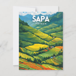 Carte Postale Sapa Vietnam