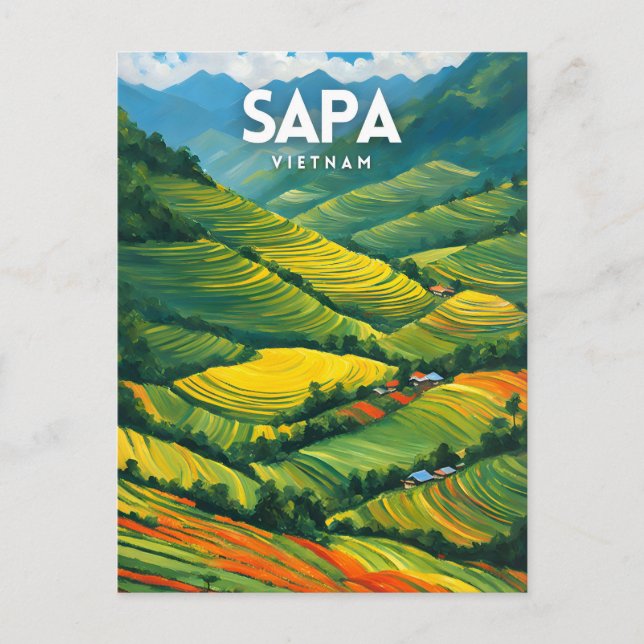 Carte Postale Sapa Vietnam (Devant)