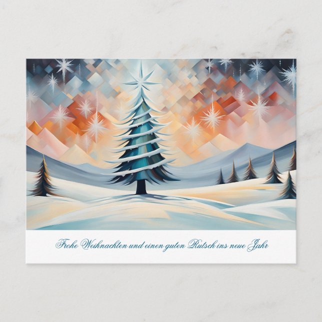 Carte Postale Sapin 1 (Devant)
