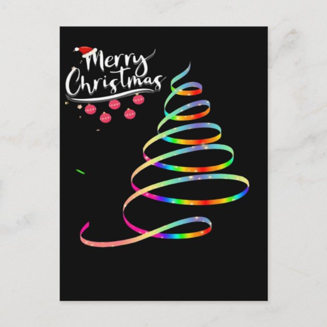 Carte Postale  Sapin de Noël   (Devant)