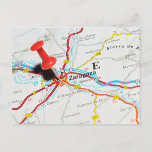 Carte Postale Saragosse, Aragon, Espagne