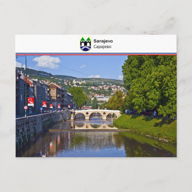 Carte Postale Sarajevo - Bosnie-Herzégovine (Devant)