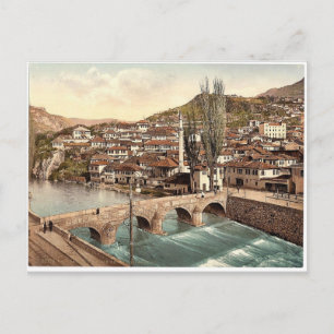 Carte Postale Sarajevo (c'est-à-dire Sarajevo), en regardant Ali