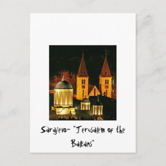 Carte Postale Sarajevo Jérusalem des Balcans