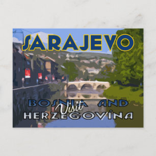 Carte Postale Sarajevo, Visite en Bosnie-Herzégovine