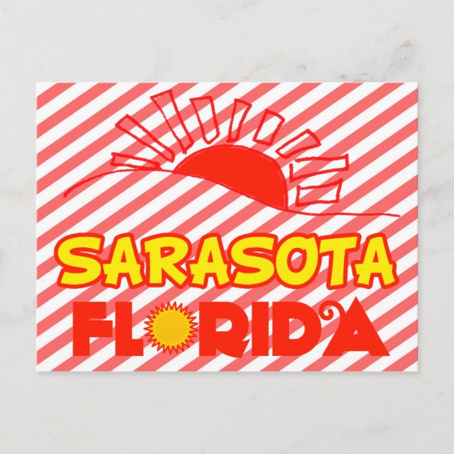 Carte Postale Sarasota, Floride (Devant)